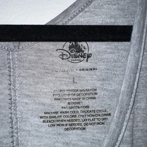 Disneyland Gray and Purple Mickey Mouse Tee - Picture 3 of 3